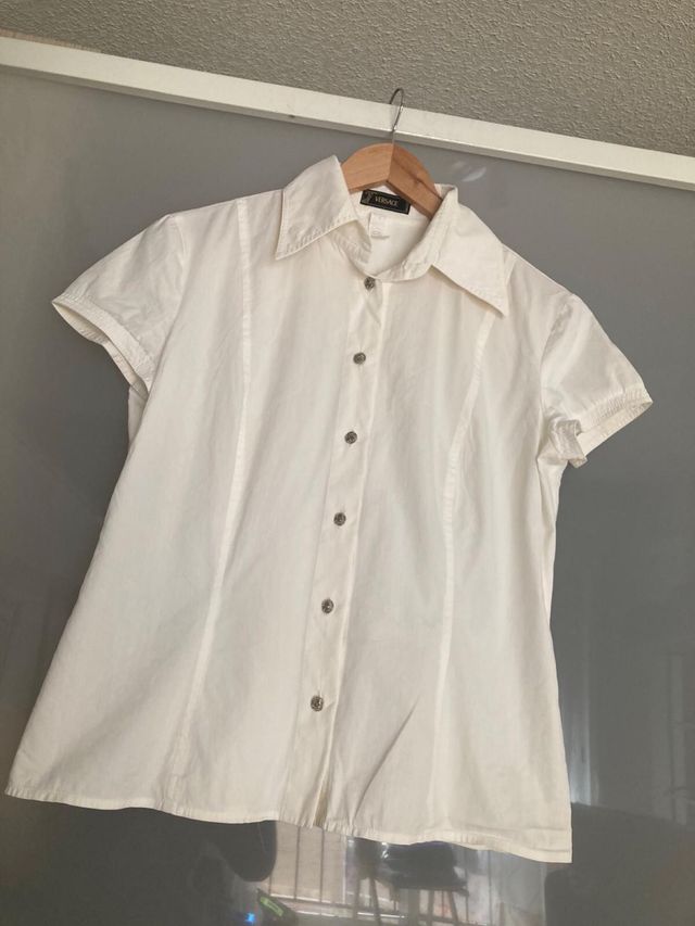 Blusa Versace blanca