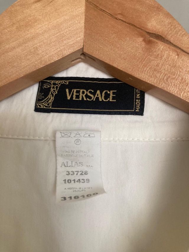 Blusa Versace blanca