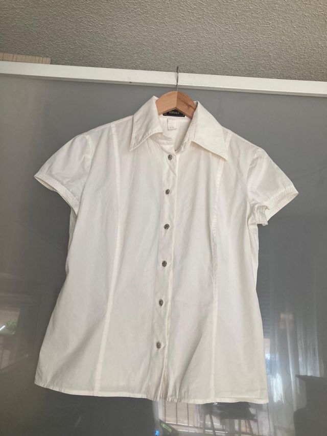 Blusa Versace blanca