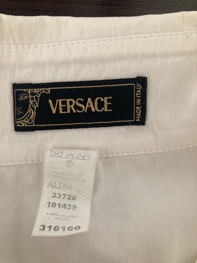 Blusa Versace blanca