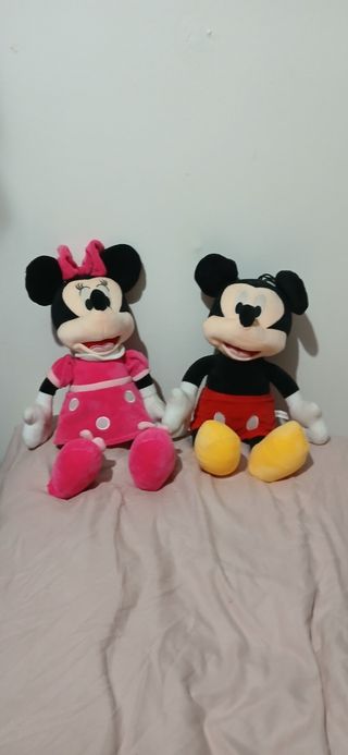 Peluches Mickey e Minnie