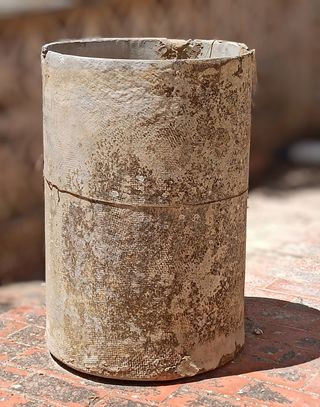 Depósito fibrocemento usado