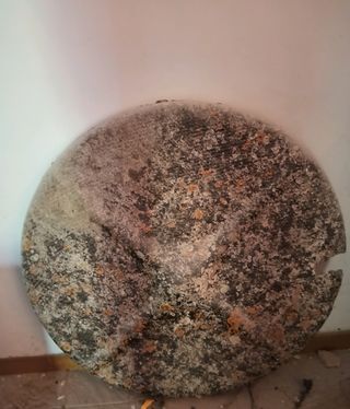 Depósito fibrocemento usado