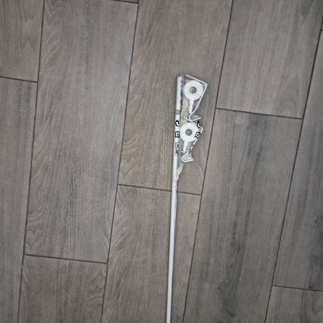 Barra para cortina blanca - metal