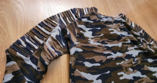 Felpa Leif Nelson mimetic Longsleeve Oversize Tg.S