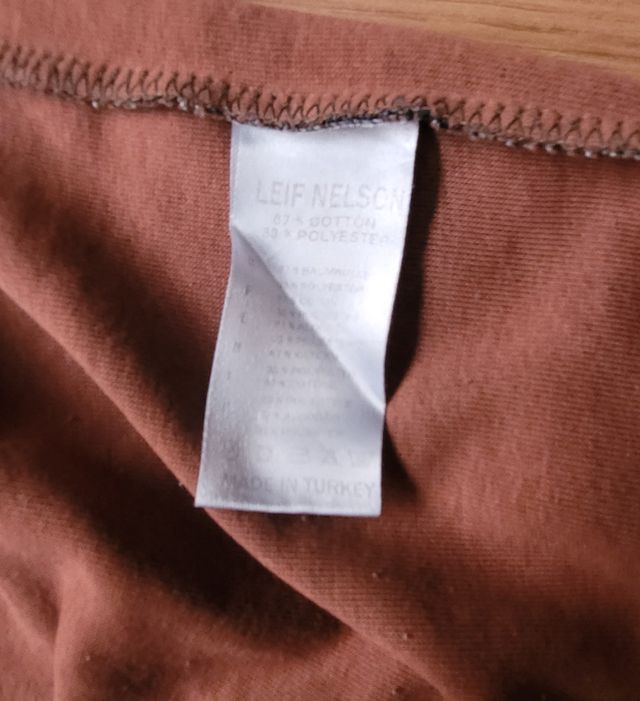 Felpa Leif Nelson mimetic Longsleeve Oversize Tg.S