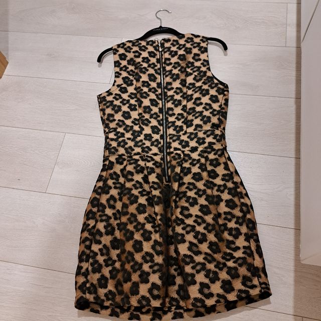 Vestido Valeria Gurrea leopardo