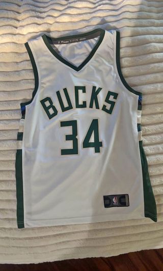 Camiseta Milwaukee Bucks #34