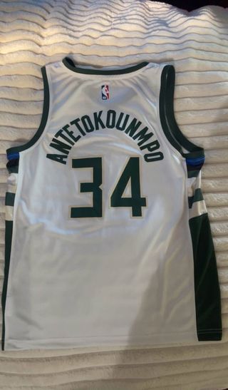 Camiseta Milwaukee Bucks #34