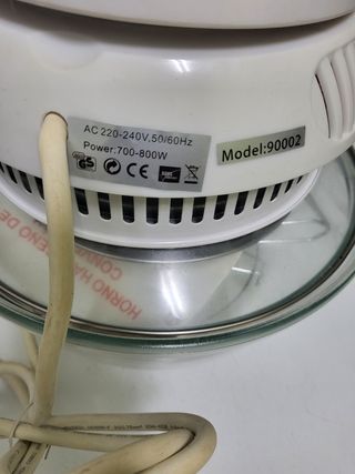 Horno de convección pequeño