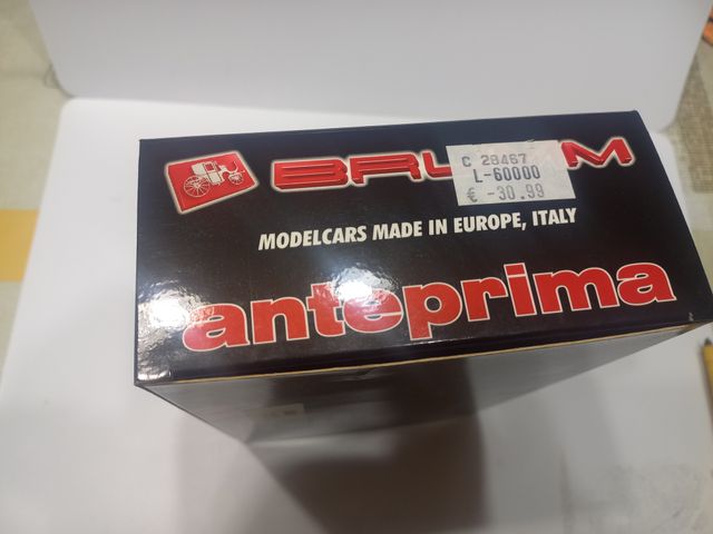 Brumm anteprima Ferrari 158 1/43 A001