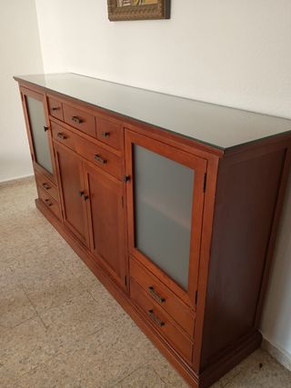 Mueble salón madera - 1 ud.