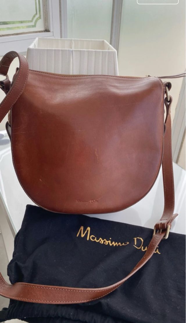 Bolso Massimo Dutti marrón