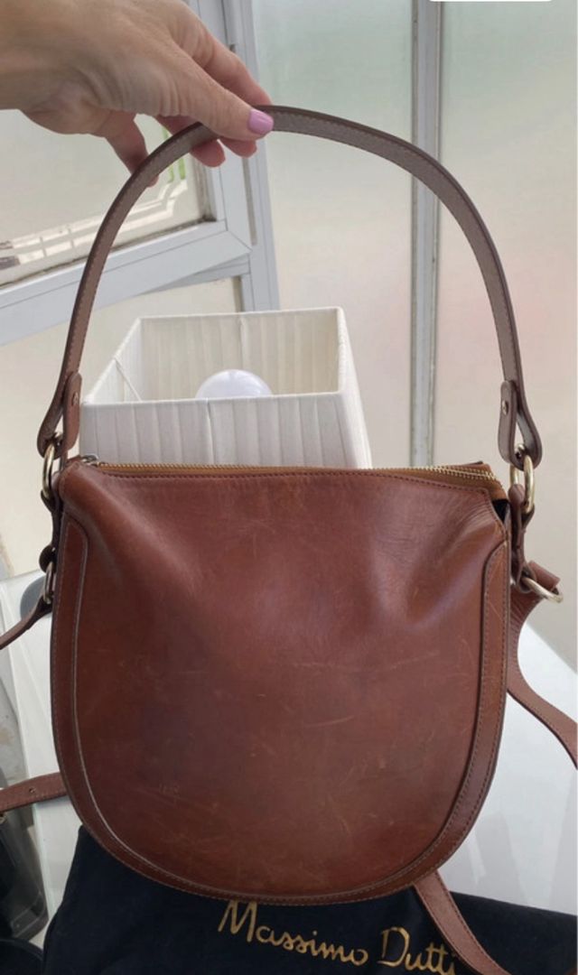 Bolso Massimo Dutti marrón