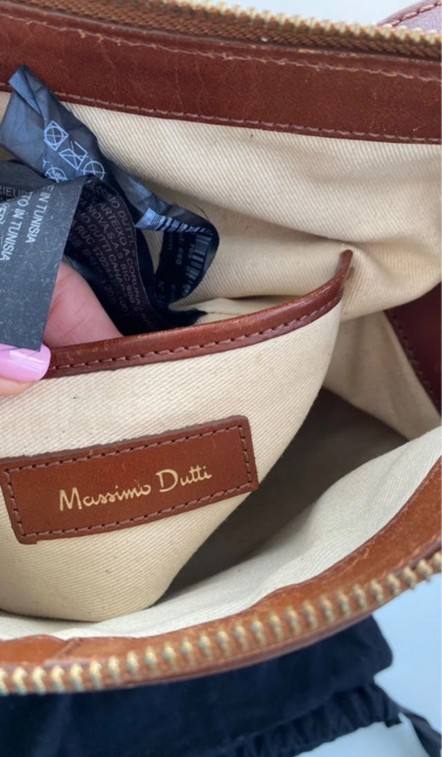 Bolso Massimo Dutti marrón