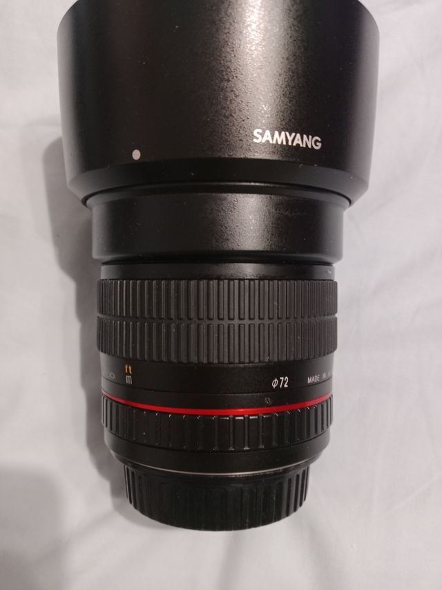 Objetivo Samyang 85mm f/1.4