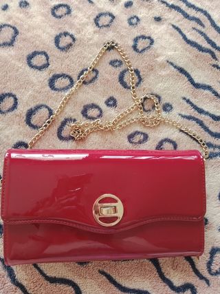 Bolso bandolera rojo