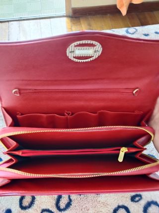 Bolso bandolera rojo