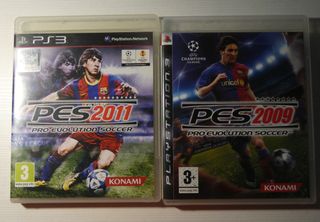 PES 2009 y 2011 PS3 Konami