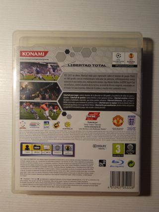 PES 2009 y 2011 PS3 Konami