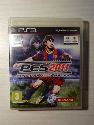 PES 2009 y 2011 PS3 Konami