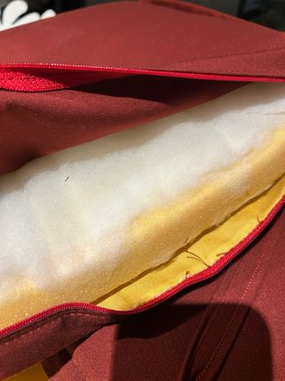 Fundas sillas - Amarillo y Rojo (x4)