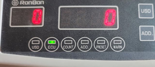 2 MAQUINAS PROFESIONALES CONTAR DETECTAR BILLETES