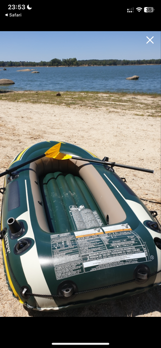 Barca inflable Intex 2 personas