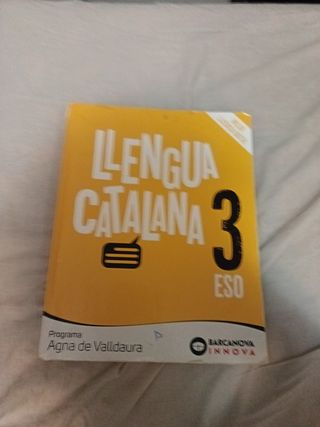Libro Agna de Valldaura 3 ESO. Llengua catalana