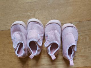 Zapatillas lona Tex Carrefour niña rosa - 20 y 21