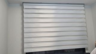Estor enrollable blanco