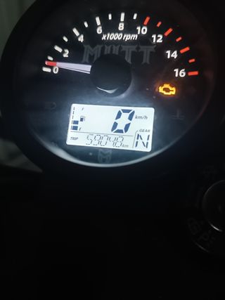 Mutt Akita 125cc Negra