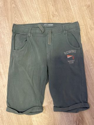 Pantalones Cortos Niño - Verde Olivo