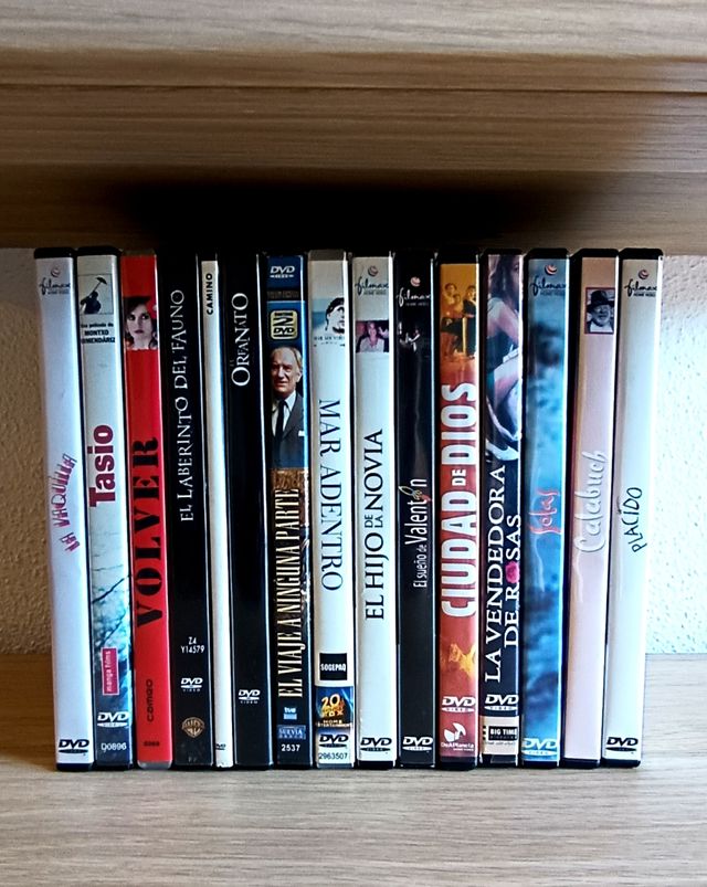 15 Películas españolas e iberoamericanas en DVD