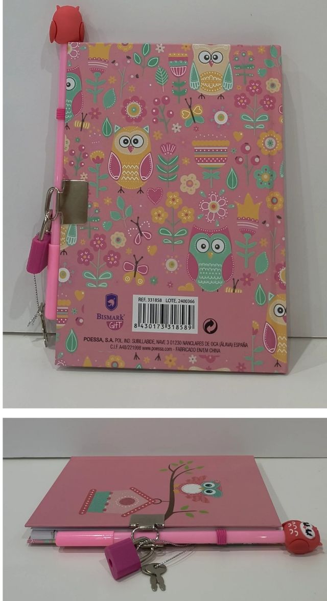 Diario con Bolígrafo - Niña