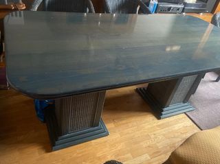 Mesa comedor - Estilo Rústico y 4 sillas a juego 