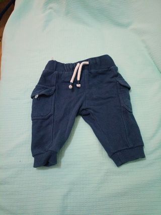Pantalones bebé niño, azul