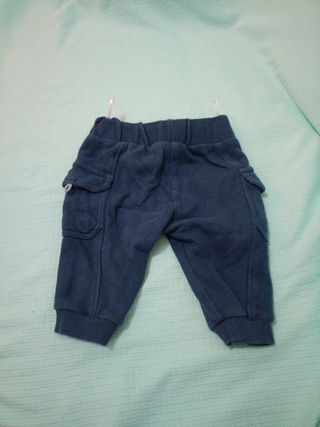Pantalones bebé niño, azul
