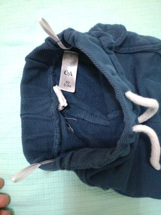 Pantalones bebé niño, azul