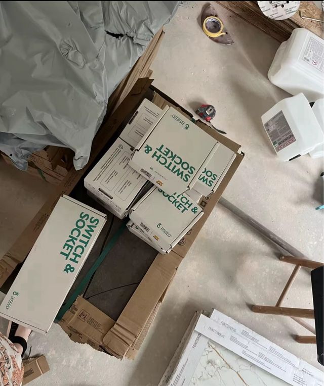 Interruptor inteligente negro