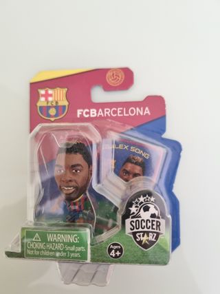 4 Figuras SoccerStarz Alex Song FC Barcelona