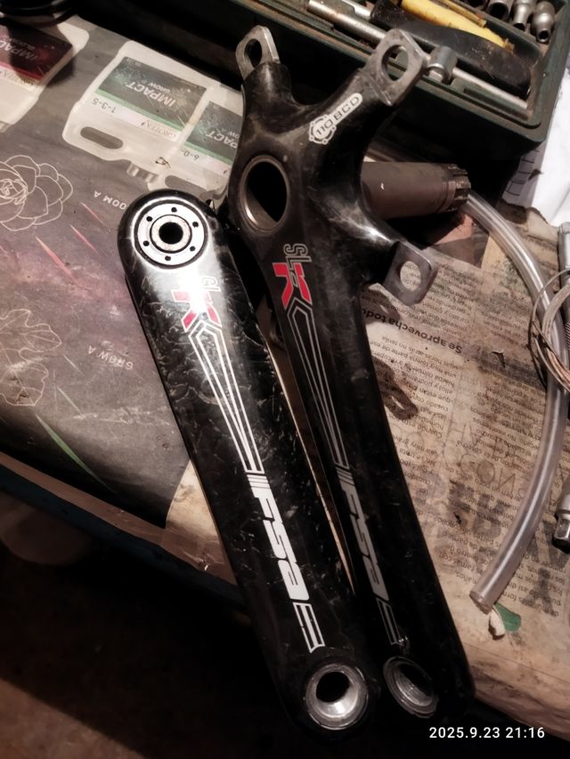 Componentes bici: 3 potencias,sillín, b