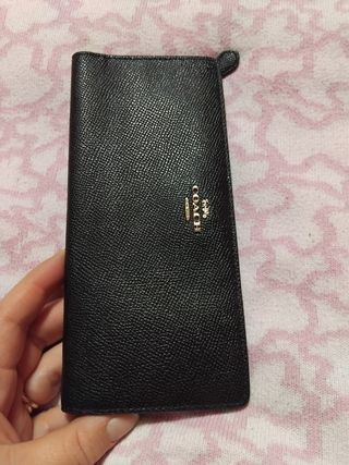 Billetera Coach Negra