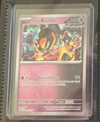 Pokemon - Carta Iron Boulder Masterball