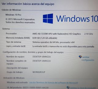 Portatil HP SSD