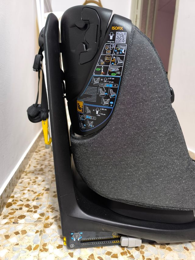 Silla BEBE CONFORT ISOFIX.GIRATORIA 360°