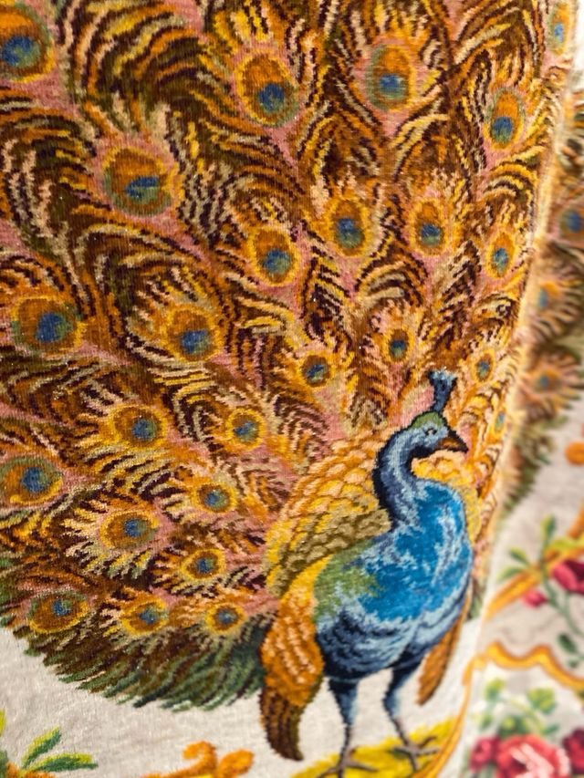 Tapiz antiguo multicolor