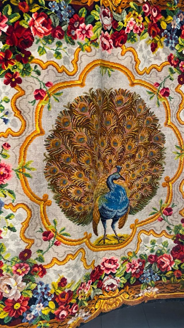 Tapiz antiguo multicolor