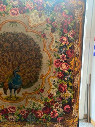 Tapiz antiguo multicolor