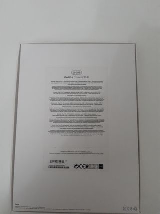 iPad Pro 256GB - Caja Sellada